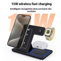 3 In 1 LED Fast Wireless Charger Stand