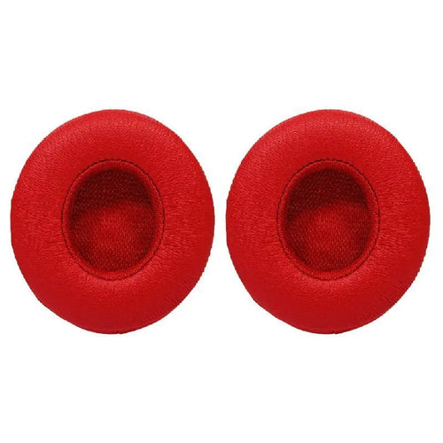 Beats Solo3, Solo 2 Wireless, On-Ear, Red, Ecological Leather ( 1 Pair Ear Pads )
